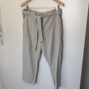 Linen type trouser